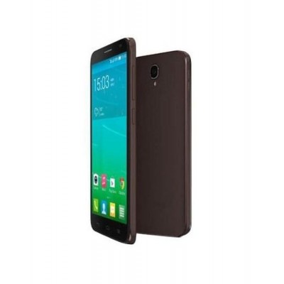 Back Panel Cover For Alcatel One Touch Idol 2 Black - Maxbhi.com