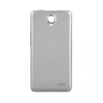 Back Panel Cover For Alcatel One Touch Idol Ot6030d Silver - Maxbhi Com