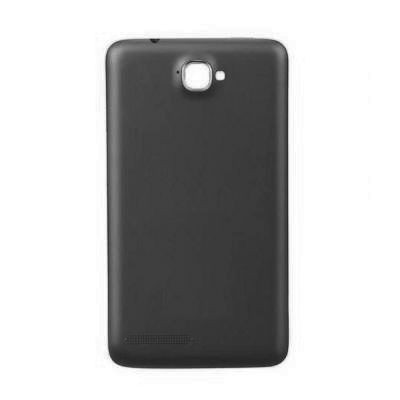 Back Panel Cover For Alcatel One Touch Scribe Easy Black - Maxbhi.com