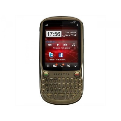 Back Panel Cover for Alcatel OT-806D - White
