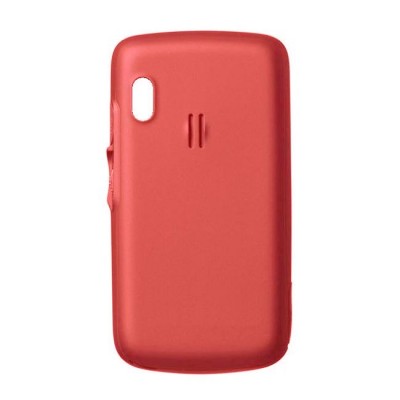 Back Panel Cover For Alcatel Ot800a Red - Maxbhi.com