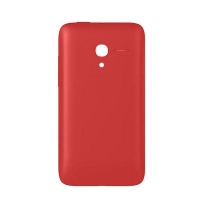 Back Panel Cover For Alcatel Pop D3 Red - Maxbhi Com