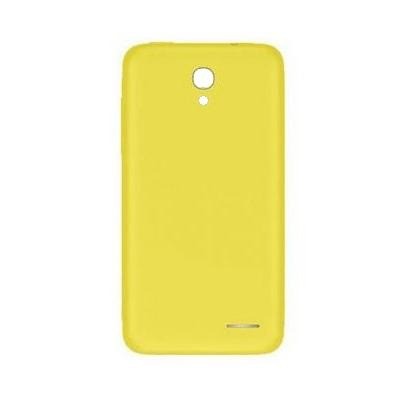 Back Panel Cover For Alcatel Pop S3 Yellow - Maxbhi.com