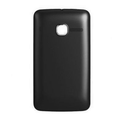 Back Panel Cover For Alcatel Tribe 3040 Black - Maxbhi.com