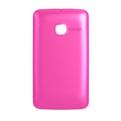 Back Panel Cover For Alcatel Tribe 3040 Pink - Maxbhi.com
