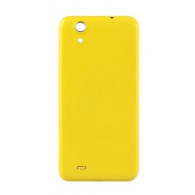 Back Panel Cover For Alpha Feather Yellow - Maxbhi.com