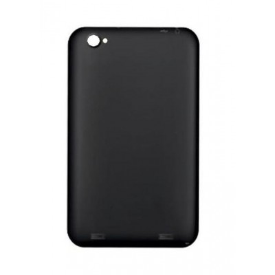 Back Panel Cover For Ambrane Ac777 Black - Maxbhi.com