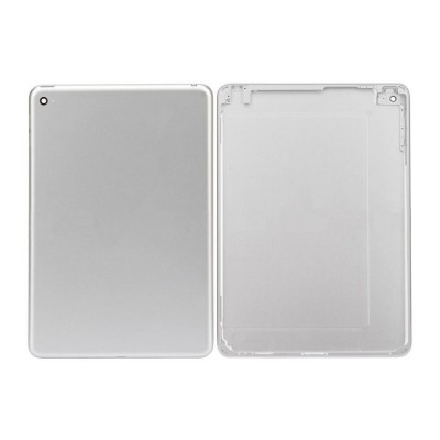 Back Panel Cover For Apple Ipad Mini 3 Wifi With Wifi Only Silver - Maxbhi Com