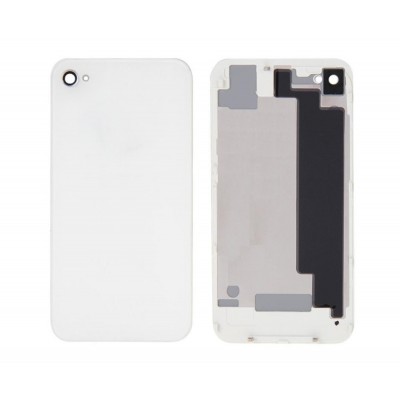 Back Panel Cover For Apple Iphone 4 32gb White - Maxbhi Com