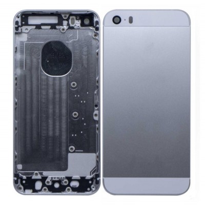 Back Panel Cover For Apple Iphone Se Silver - Maxbhi Com