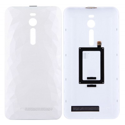 Back Panel Cover For Asus Zenfone 2 Deluxe Special Edition Silver - Maxbhi Com