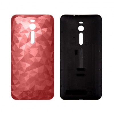 Back Panel Cover For Asus Zenfone 2 Deluxe Ze551ml Red - Maxbhi Com