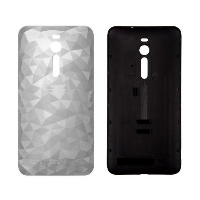 Back Panel Cover For Asus Zenfone 2 Deluxe Ze551ml Silver - Maxbhi Com