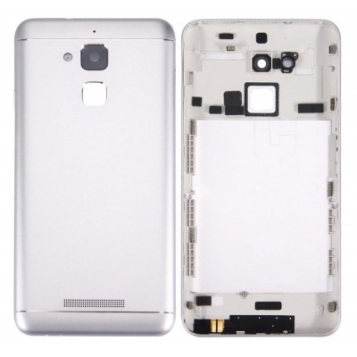 Back Panel Cover For Asus Zenfone 3 Max Zc520tl Silver - Maxbhi Com