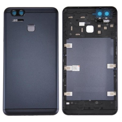 Back Panel Cover For Asus Zenfone 3 Zoom Ze553kl Black - Maxbhi Com