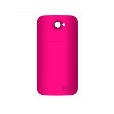Back Panel Cover For Blu Win Jr Pink - Maxbhi.com