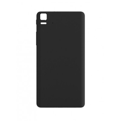 Back Panel Cover For Bq Aquaris E5 Hd Ubuntu Edition Black - Maxbhi.com