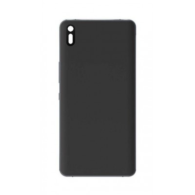 Back Panel Cover For Bq Aquaris X5 Black - Maxbhi.com