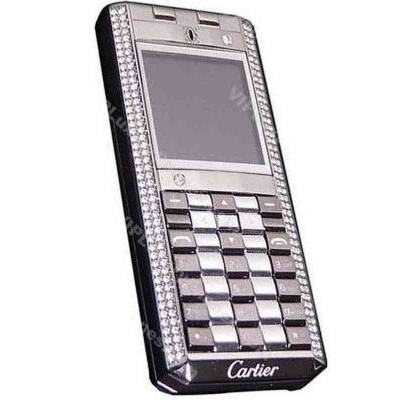 Back Panel Cover for Cartier V90 Slim Steel GSM Cell Phone - Black