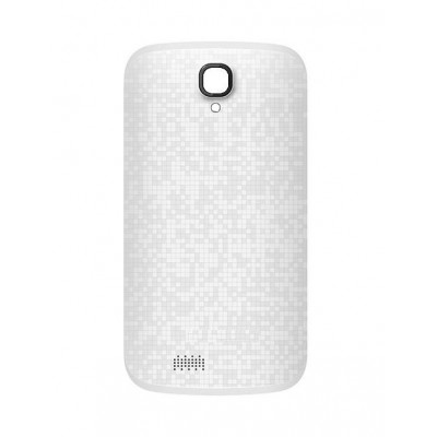 Back Panel Cover For Celkon A407 Silver - Maxbhi.com