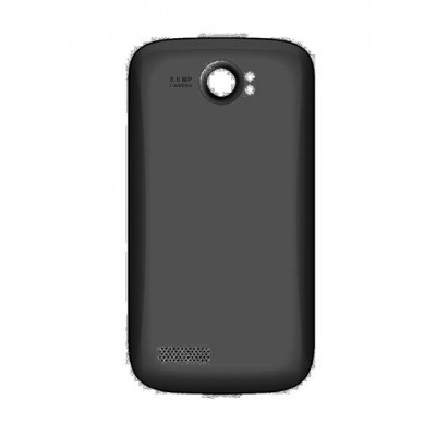 Back Panel Cover For Celkon A 107 Plus Black - Maxbhi.com