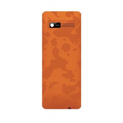 Back Panel Cover For Celkon C335 Orange - Maxbhi.com