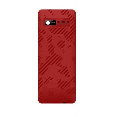 Back Panel Cover For Celkon C335 Red - Maxbhi.com