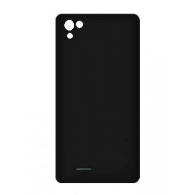Back Panel Cover For Celkon Millennia Q455l Black - Maxbhi Com