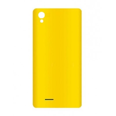 Back Panel Cover For Celkon Millennia Q455l Yellow - Maxbhi Com