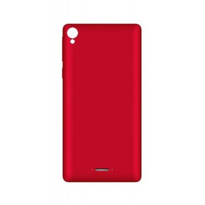 Back Panel Cover For Celkon Q455l Red - Maxbhi.com