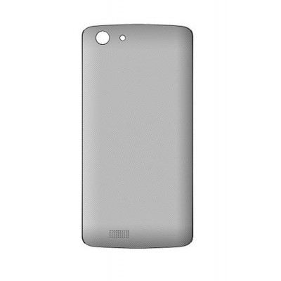 Back Panel Cover For Celkon Q5k Power Grey - Maxbhi.com