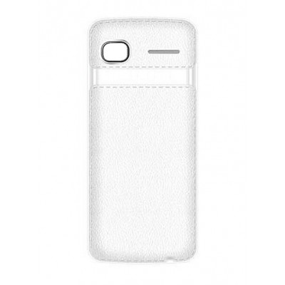 Back Panel Cover For Champion X2 Sleek White - Maxbhi.com