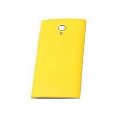 Back Panel Cover For Cherry Mobile Alpha Neon Yellow - Maxbhi.com