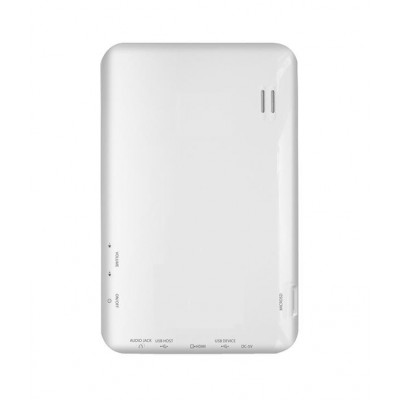 Back Panel Cover For Croma Crxt1075 17.8cm Tablet Dualtone Black White - Maxbhi.com
