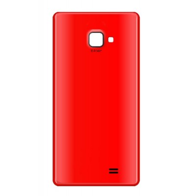 Back Panel Cover For Earth Me7 Red - Maxbhi.com