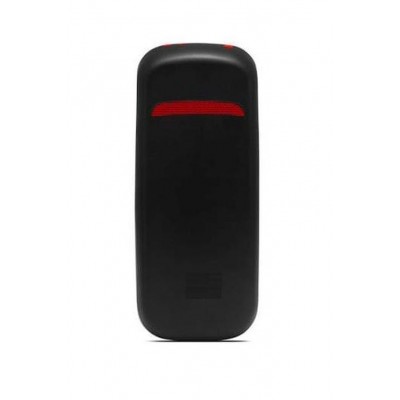 Back Panel Cover For Fly Ds110 Black Red - Maxbhi.com