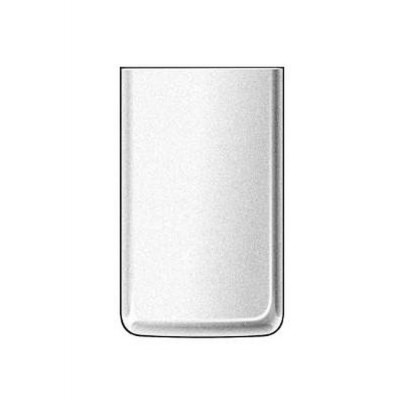 Back Panel Cover For Forme Forever F8 Plus Silver - Maxbhi.com