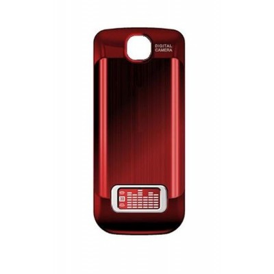 Back Panel Cover For Forme L900 Red Black - Maxbhi.com