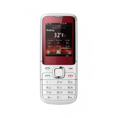 Back Panel Cover For Forme X1 White Red - Maxbhi.com