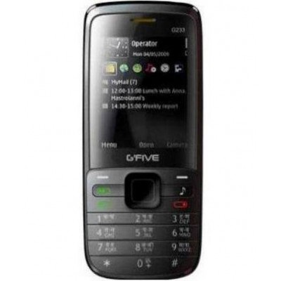 Back Panel Cover for Gfive G233 - Black