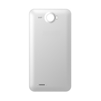 Back Panel Cover For Gigabyte Gsmart Maya M1 Brown White - Maxbhi.com
