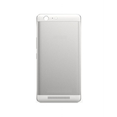 Back Panel Cover For Gionee M5 Enjoy White - Maxbhi.com