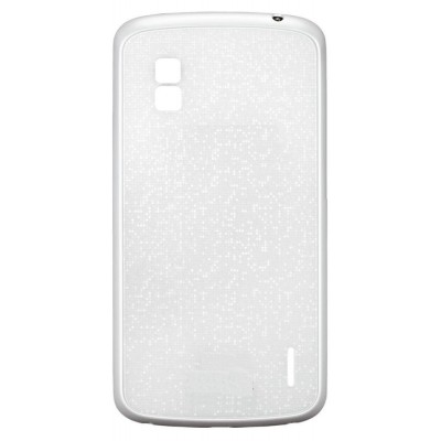 Back Panel Cover For Google Nexus 4 8gb White - Maxbhi Com