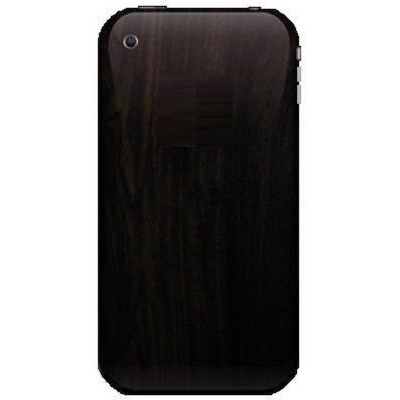 Back Panel Cover for Gresso Mobile iPhone 3GS for Man - Black