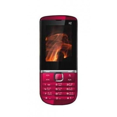 Back Panel Cover For Hitech Hth2 Fire Red - Maxbhi.com