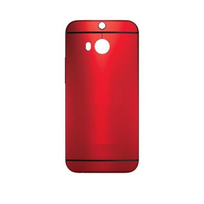 Back Panel Cover For Htc One M8 Cdma Red - Maxbhi.com