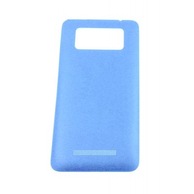 Back Panel Cover For Htc One Su T528w Blue - Maxbhi.com
