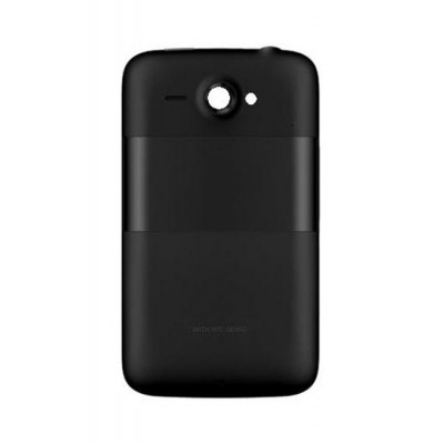 Back Panel Cover For Htc Status Black - Maxbhi.com