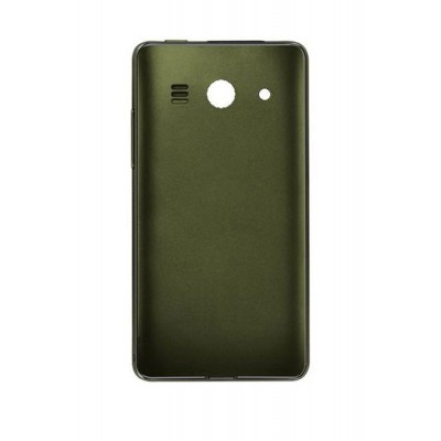 Back Panel Cover For Huawei Ascend G350 Black Green - Maxbhi.com