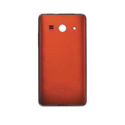 Back Panel Cover For Huawei Ascend G350 Black Red - Maxbhi.com